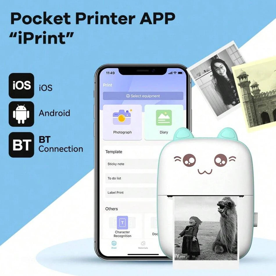 Mini Portable Printer